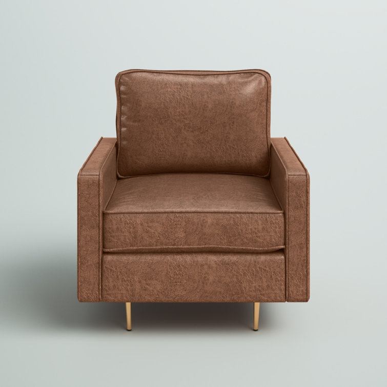 Axel discount leather armchair